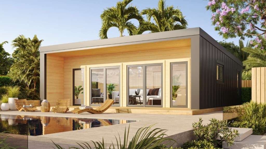 Visteca 60 m2 Scandinavian timber cabin